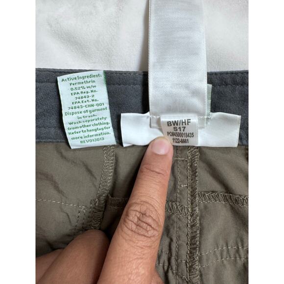 ExOfficio BugsAway Sol Cool Ampario Convertible Pants Men’s Size 36 - Picture 4 of 7